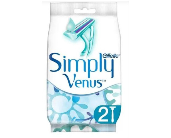 Бритви одноразові 2шт. GILLETTE SIMPLY VENUS 2