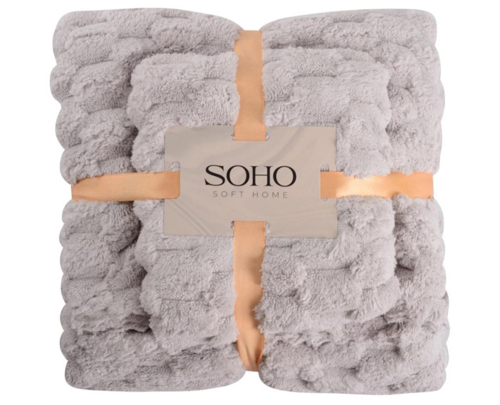 Набір рушників 35*75+70*140 см, мікроф. Sote Grey SOHO