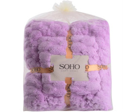 Набір рушників 35*75+70*140 см, мікроф.  Sote Lilac SOHO