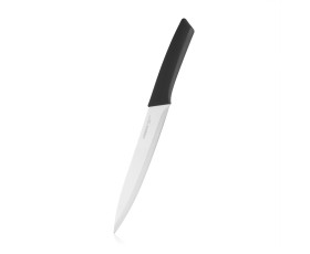 Кухонний ніж слайсерний Ardesto Gemini Gourmet, 20.5см, нержавіюча сталь, пластик, чорний
