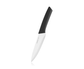 Кухонний ніж кухарський Ardesto Gemini Gourmet, 15.5см, нержавіюча сталь, пластик, чорний