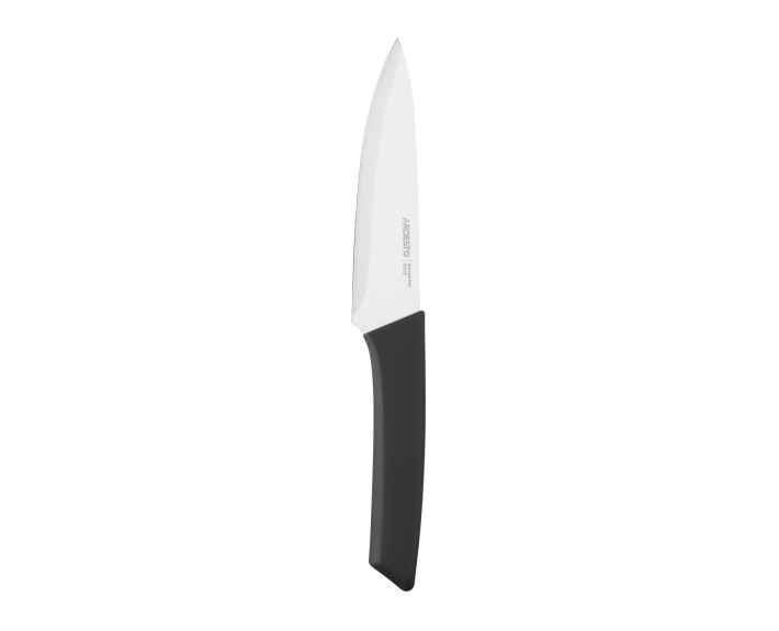 Кухонний ніж кухарський Ardesto Gemini Gourmet, 15.5см, нержавіюча сталь, пластик, чорний