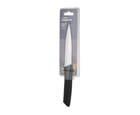 Кухонний ніж універсальний Ardesto Gemini Gourmet, 12.8см, нержавіюча сталь, пластик, чорний