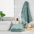 Рушник махровий Ardesto SuperSoft 70х140см, 100% бавовна, зелений