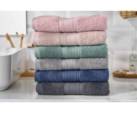 Рушник махровий Ardesto SuperSoft 70х140см, 100% бавовна, зелений