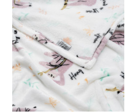 Плед Ardesto Flannel, 160х200см, 100% поліестер, лінивці