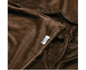 Плед Ardesto Flannel 160х200см, 100% поліестер, коричневий