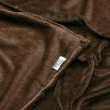 Плед Ardesto Flannel 200х220см, 100% поліестер, коричневий