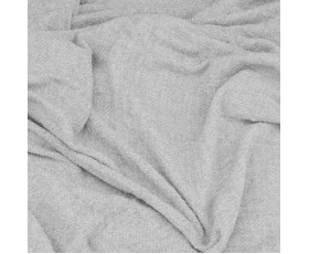 Плед Ardesto Chenille 140х190см, 100% поліестер, сірий світлий