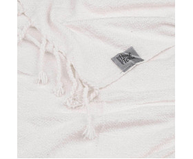 Плед Ardesto Chenille 140х190см, 100% поліестер, айворі