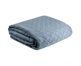 Покривало 200*220 см VELVET Dutch Romb Azure SOHO