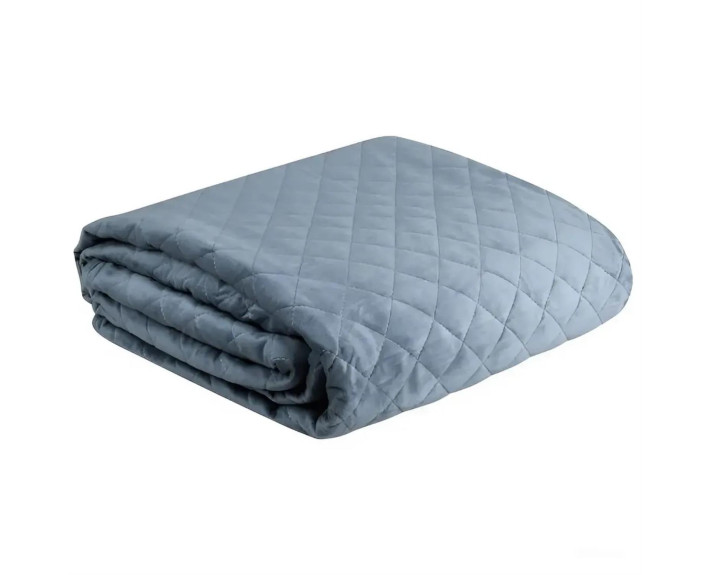 Покривало 200*220 см VELVET Dutch Romb Azure SOHO