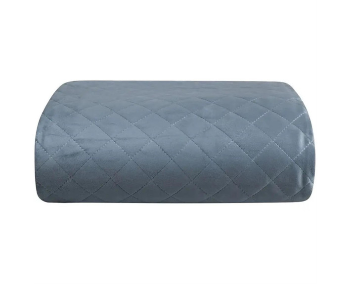 Покривало 200*220 см VELVET Dutch Romb Azure SOHO