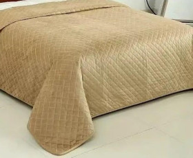 Покривало 200*220 см VELVET Dutch Romb Beige SOHO