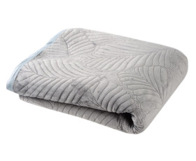 Покривало 200*220 см VELVET Silver SOHO
