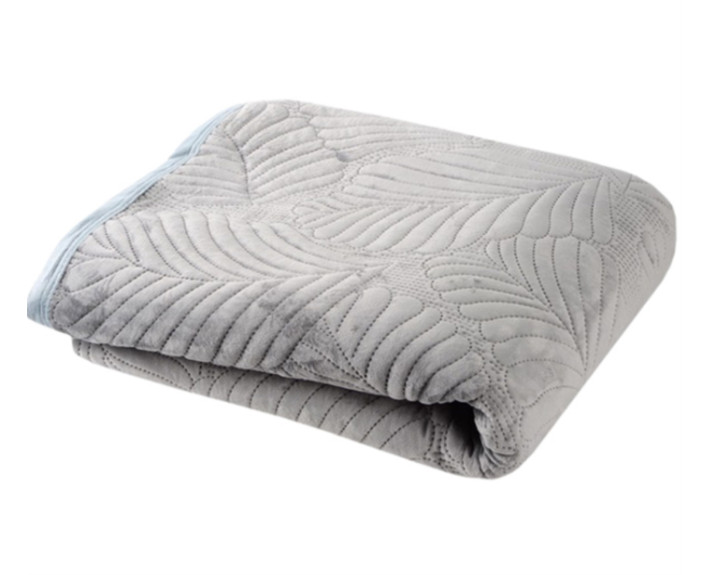 Покривало 200*220 см VELVET Silver SOHO