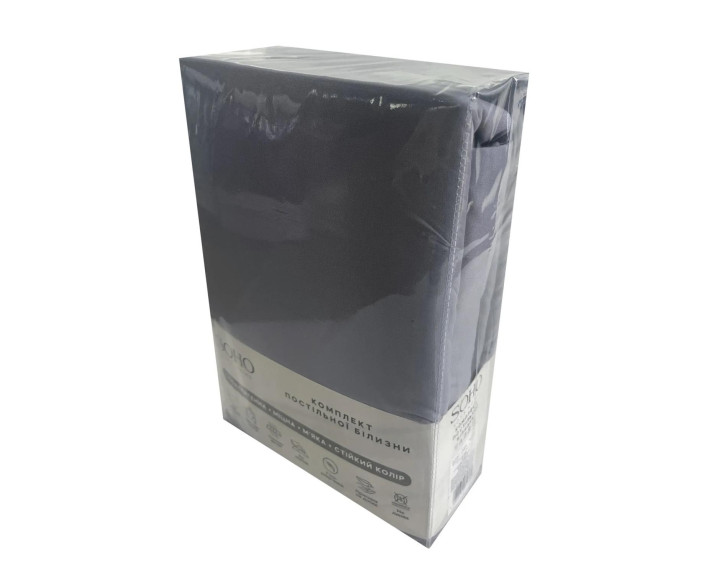 Комплект пост.білизни Євро 200*220 DK Grey SOHO