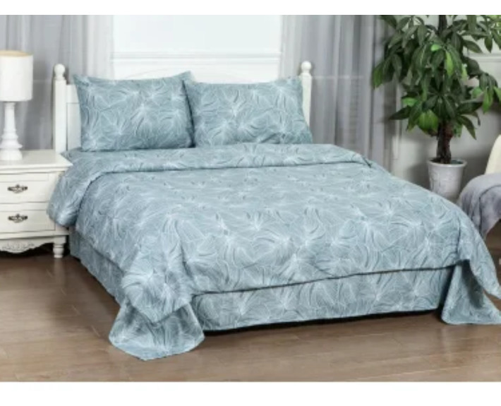 Комплект пост.білизни Двоспальний 180*220 Flora Green SOHO