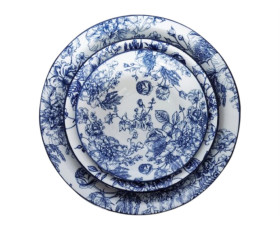 Тарілка LIMITED EDITION BLOSSOM BLUE /20 см (0,8л)/суп.