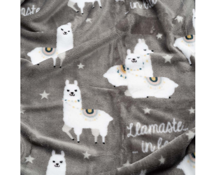 Плед Ardesto Flannel, 160х200см, 100% поліестер, лами