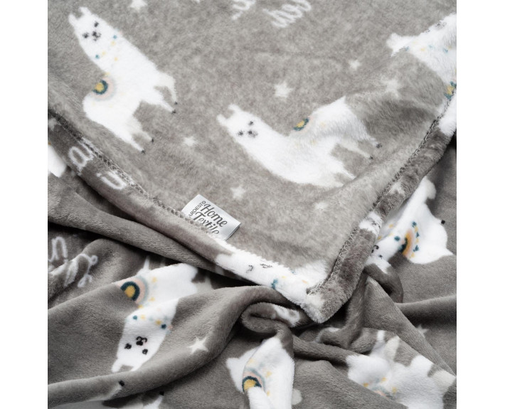 Плед Ardesto Flannel, 160х200см, 100% поліестер, лами