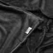 Плед Ardesto Flannel 160х200см, 100% поліестер, чорний