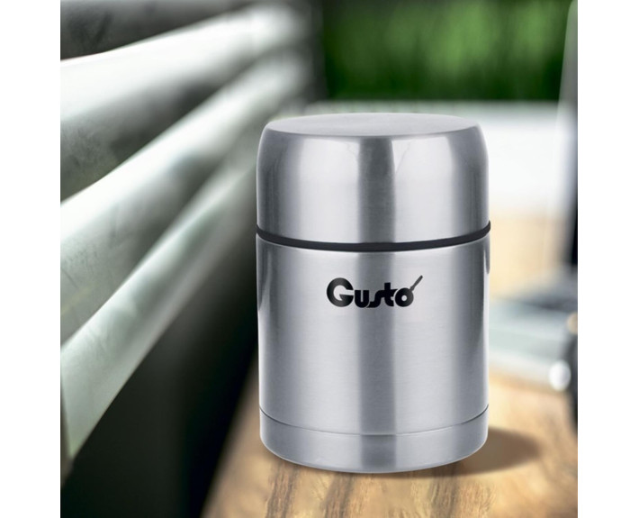 Термос для їжі з нержавіючої сталі Як у печі GUSTO, 500 мл GT005