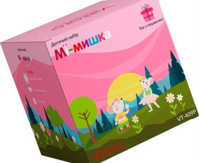 Дитячий набір Мі-Мишка Vittora 3 пр.VT-409P