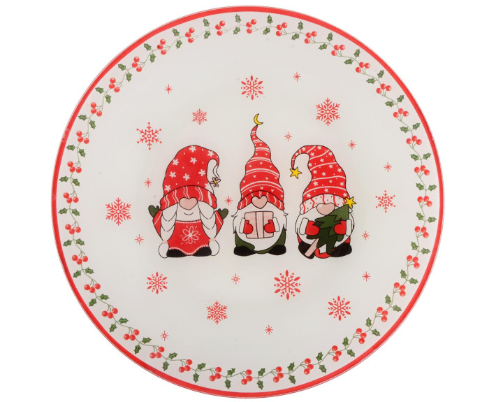 Блюдо VIVA NY GNOMES /круг./26 см в уп.