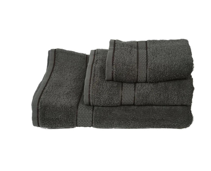 Рушник 50х90см 100% бавовна, Графіт VERSAILLES VS-T18-5090