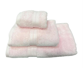 Рушник 30*50 бавовна 100% Abba Pink SOHO