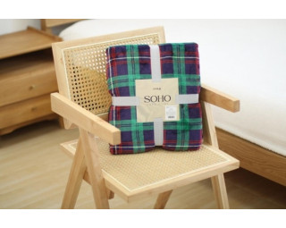 Плед 200*220 см Sell Green SOHO