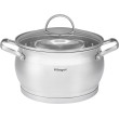 Каструля нерж 22 см (5.2 л) з кришкою RINGEL Salsa