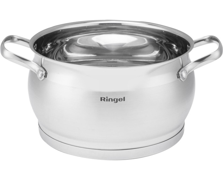 Каструля нерж 22 см (5.2 л) з кришкою RINGEL Salsa
