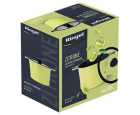 Кастрюля 24x16.2 см (5.8л) с крышкой  RINGEL Zitrone