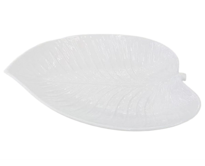 Блюдо LED LEAF DEEP / овал./ 35.5X25X5 см