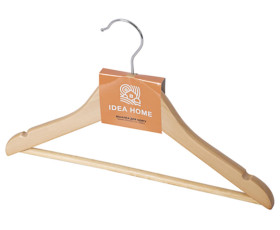Вешалка IDEA HOME RE01497 д/од. дерево 33,5x20x1,2 см (подрост.)