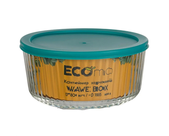Контейнер ECOMO WAVE BOX /кругл /1780 мл