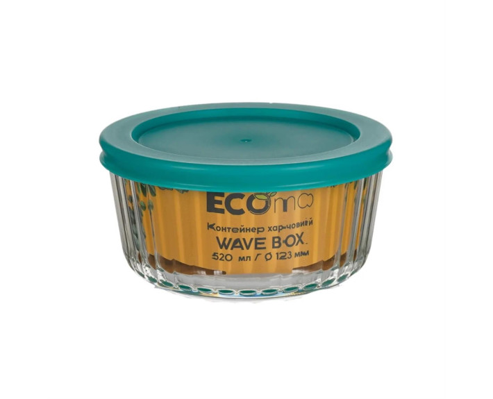 Контейнер ECOMO WAVE BOX /кругл /520 мл
