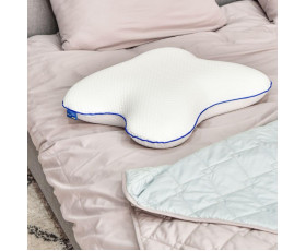 Подушка ортопедична MEMORY FOAM IDEIA метелик 58х50х12 см із ефектом пам'яті