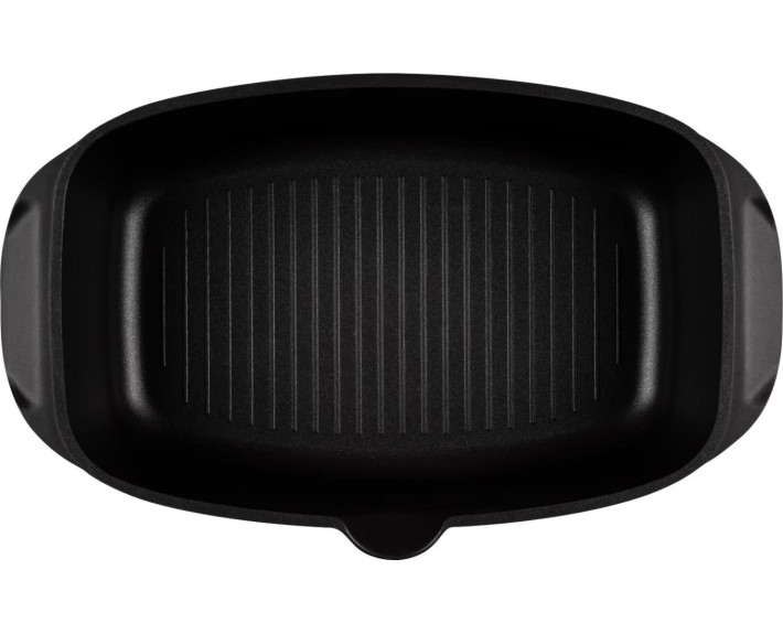 Гусятниця "Lessner" Black Pro New з алюмінію з антипригарним покриттям з арома кришкою 5,6л 55873