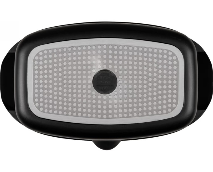 Гусятниця "Lessner" Black Pro New з алюмінію з антипригарним покриттям з арома кришкою 5,6л 55873