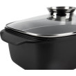 Гусятниця "Lessner" Black Pro New з алюмінію з антипригарним покриттям з арома кришкою 5,6л 55873