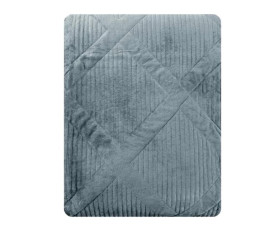 Покривало 200*230 см VELUR Blue SOHO