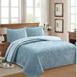 Покривало 200*230 см VELUR Blue SOHO