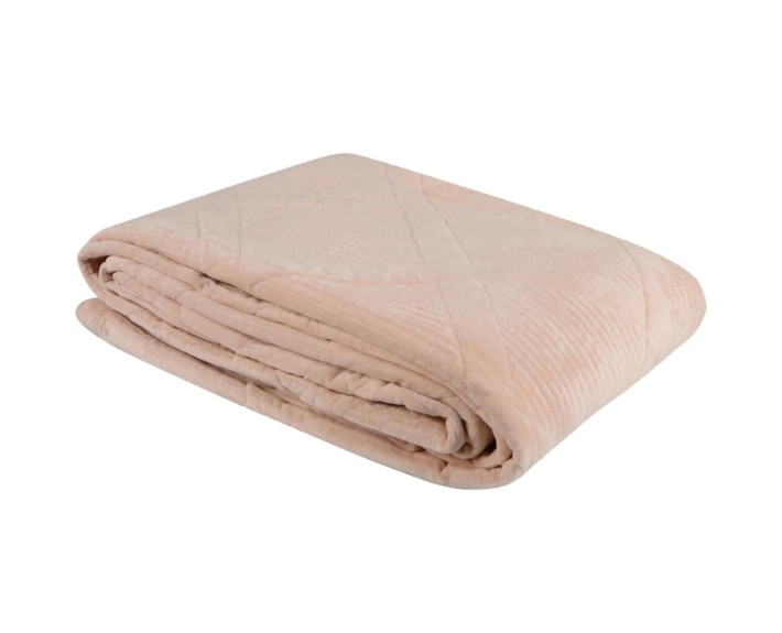 Покривало 200*230 см VELUR Ivory  SOHO