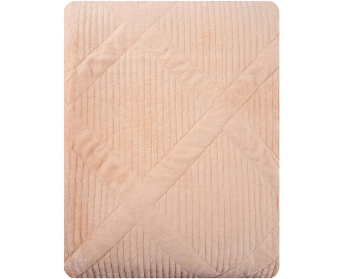 Покривало 200*230 см VELUR Ivory  SOHO