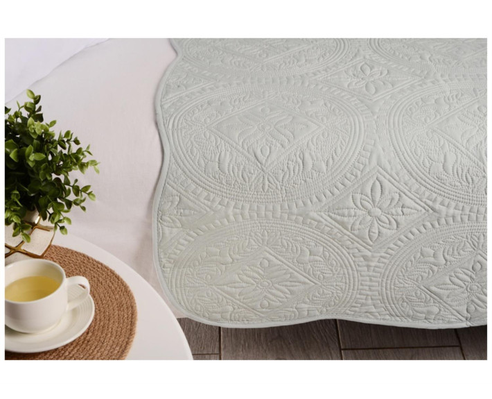 Покривало 220*240 см Circle Pistachio SOHO