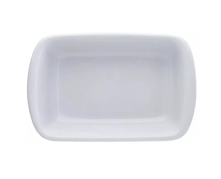 Форма керам прямоуг PYREX Supreme white .22х15см