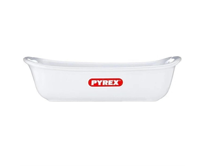 Форма керам прямоуг PYREX Supreme white .22х15см
